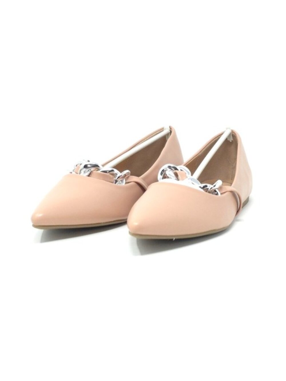 Journee Collection Metinaa Mary Jane Pointed Toe Flats Mauve Sz 7.5M